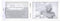 The Grandparent Gift Co. First Great-Grandchild Picture Frame - White Double Hinged Tabletop Frame Holds 4"x6" Pictures