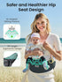 50 lbs, Baby Hip Seat Carrier, GROWNSY Ergonomic Hip Seat Baby Carrier with Multiple Pockets, Adjustable Extended