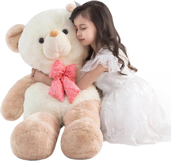 Giant Teddy Bear Stuffed Animals for Girls 4 Feet Big Teddy Bear Plushies Giant Stuffed Animal Large Gifts