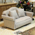 iLAND Miniature Wooden Dollhouse Furniture Set: Sofa, Cabinets, Coffee Table for Living Room (7pcs)