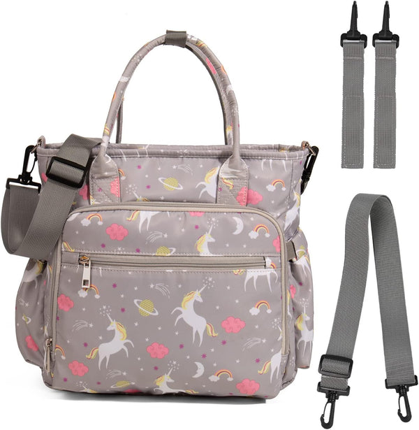 MEYTEILAY Diaper Bag Tote Baby Changing Bag Portable Waterproof and Large Capacity with