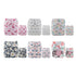 ALVA 6 Pack Cloth Diaper with 12 Inserts One Size Adjustable Washable