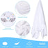 2-Piece (30 40 Inch) Macarrie Sublimation Blanket - Baby Swaddle & Receiving Blanket - Fuzzy, DIY Backdrop x