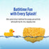 Baby Buddy Natural Wool Sea Sponge, Ultra Soft Newborn Bath Time Essential, Hypoallergenic & Biodegradable, 2 Pack