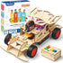 Poraxy STEM Kits for Kids age 8-12, Building Remote Control Car, Wooden Model Kits, Educational Crafts