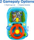 DELUTIQUE 1 1-3,Gift 1 2 3 Toys for + Year Old Boy,Toddler Racing Car Steering Wheel Toy with Sound & Light,Car Toys