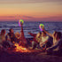 Aywewii LED Tambourine, Light Up Handheld Musical Flashing Tamborine for Kids, Adults, Teens (Random Colors)