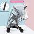 Universal Stroller Rain Cover, Waterproof Dustproof Accessory for Babies, Winter Windproof and Snowproof
