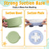 9 Set Teenyyou Pcs Porcelain Kids Plates and Bowls Feeding with Suction, Ceramic Baby Toddler Divided Plates Silicone