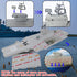 18.5 Inch 6 OTONOPI Aircraft Carrier Battleship Army Toys with Warships Fighter Jets Warplanes Helicopter, Military