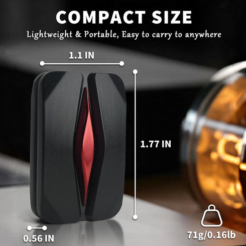 Mountain Fidget Slider, Trackless Design for Fancy Tricks, EDC Fidget Toys Adults Stress Relief Toy for Keep Focus