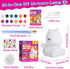 1200mAh 2 3-12+ EPUMP Paint Your Own Unicorn Lamp Kit - Rechargeable Night Light with Light Modes, Arts and Crafts