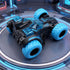 360 3 Friction Powered Flip Stunt Car, Push and Go Toy Car with Upright Spin, Dual-Sided Rotating Off-Road Vehicle, No