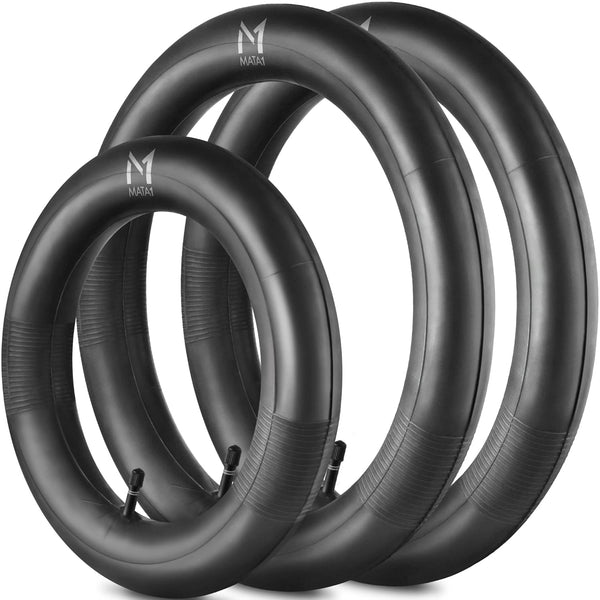 Inner Tube Tire Replacements, Two 16'' x 1.75/2.125 & One 12.5'' x 1.75/2.25 for Jogging Strollers