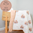 100% 47 47 Inches, 6 LollyBanks Muslin Baby Blanket, Cotton Baby Quilt for Boys and Girls, Large x Layers Soft