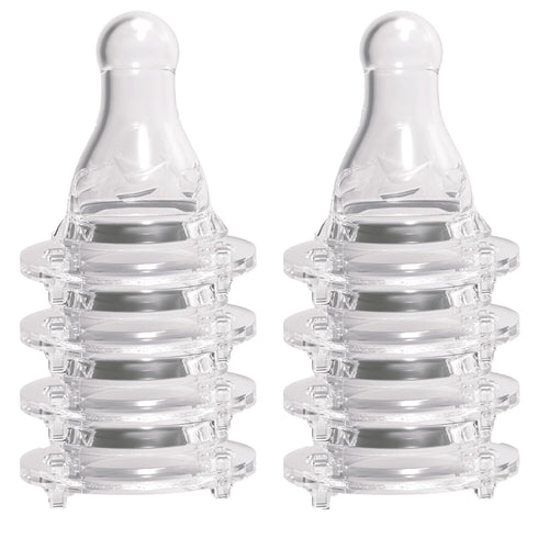Avima Baby Anti Colic Nipples for Standard Neck Bottles, Silicone Breast Like