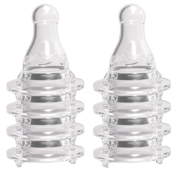 Avima Baby Anti Colic Nipples for Standard Neck Bottles, Silicone Breast Like