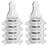 Avima Baby Anti Colic Nipples for Standard Neck Bottles, Silicone Breast Like