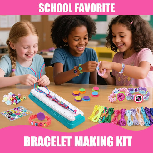 8-12 7 8 9 10 11 GILI Friendship Bracelet Making Kit for Girls Age DIY Arts and Crafts Toys Best Christmas Birthday