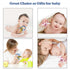 YAPROOM Silicone Teething Keys for 6-18 Month Baby, Cute Keys Teether Ring for Infants