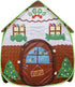 Play Tent for Kids, Indoor Outdoor Gingerbread House Playhouse for Boys and Girls