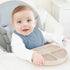 100% 10-Pack Cotton Muslin Baby Bibs Baby Drool Bibs for Unisex Baby Toddlers Infant Newborns Drooling and Teething