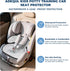 ADEQUL 2 Pack Car Potty Training Seat Protector, Waterproof Toddler Carseat Potty Training Cover, Piddle Pads & Liners