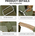 SONARIN Mummy Canvas Diaper Bag Tote,Large Capacity Travel Baby Nappy Changing Bag Messenger Bags with Stroller Straps
