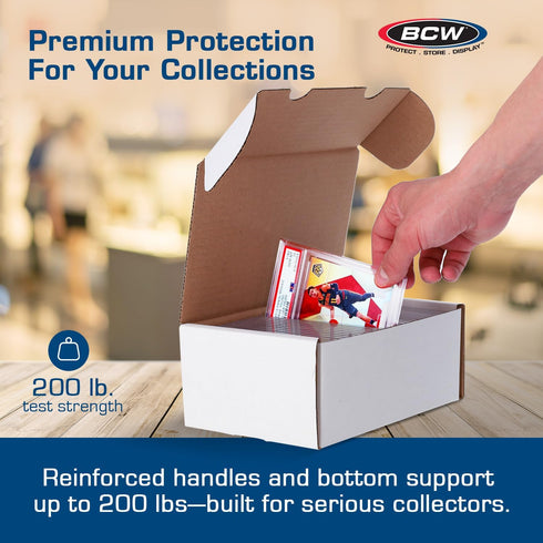 BCW Graded Card Storage Box - 1 Pack Sports & Trading Card Holder