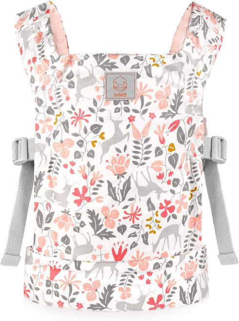 GAGAKU Baby Doll Carrier Front and Back Stuffed Animal Carriers for Little