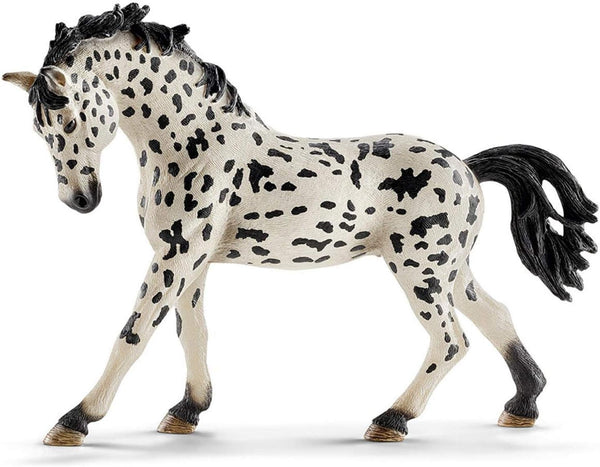 5inch Horse Toys - Denmark Knabstrupper Mare Toy for Girls and Boys, Educational Farm Life Horse Club Toy