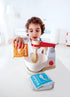 Plaset| 3 Hape Wooden Mighty Mixer Kitchen Educational Pretend Play Baking Mixer Toy Kitchen for Preschoolers Ages