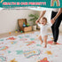 Floor,50x50 Inch Baby Play Mat for Soft Padding Crawling Mat for Playpen, Foldable and Machine Washable, Thick