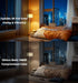 Gyliziex 2K 5G 2.4G Clock Camera, & WiFi Indoor Pet Nanny Cameras with Alarm for Home, Full Color Night Vision, Human