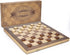 15'' Set -2 -24 Set 2 1 AMEROUS Magnetic Wooden Chess & Checkers Game Extra Queens Cherkers Pieces - Chessmen Storage