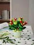 YEIBOBO 12-Piece Flowers and Plant Building Set: 2531 Pieces for Home Decoration, Bonsai, or Adult Building Toys