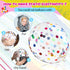 50 Pieces Art Party Balloons, Printed Latex Balloons for Classroom Paint Class and Birthday Party Decoration