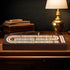 Set 3 9 2 BIVOMON Cribbage Board Game Continuous Track Wooden Board with Magnetic Lock, Metal Pegs, Playing Cards