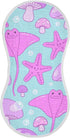 tplaotee Ocean Animal starfishes Purple Pink Cotton Baby burping Cloths Easy Care Baby