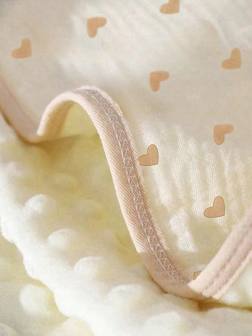 SEVDO 31"x31"(Love) Baby Swaddel Blanket Cotton Muslin,Baby Receiving Blankets for Unisex Girls Boys, Neutral Toddler