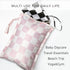 2 Pack RelaxScene Wet Bag for Swimsuit - Waterproof Wet Dry Bag for Clothes - Baby Diaper Bag - Travel Laundry Daycare