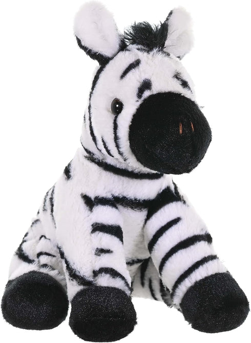 Wild Republic Cuddlekins Zebra Baby Plush, Stuffed Animal, 8 Inches - Gifts for Kids