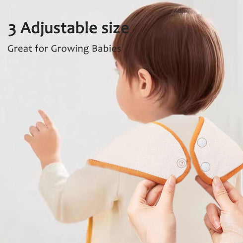 Baby Bibs 13"x19” - Waterproof Bibs for Kids 1-6 Years