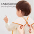 Baby Bibs 13"x19” - Waterproof Bibs for Kids 1-6 Years