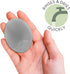 S&T INC. Exfoliating and Massaging Cradle Cap Bath Brushes for Baby, Silicone, 2 Pack in Grey and Teal