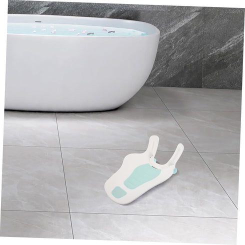 Multifunctional Baby Bath Support Cushion for Infants Soft Silicone Bath Seat for Sink or Bathtub Adjustable Size