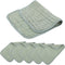 LOORGVEL 6pcs Cotton Burp Cloths Soft Muslin Washcloths for Newborns Absorbent Towels for