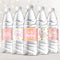 Teling 80 Pieces Baby Shower Water Bottle Labels Waterproof Water Bottle Stickers