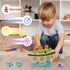 Board Games for Kids & Adults, Noah's Ark Wooden Balance Stacking Toys, Team Building Blocks STEM Toy, Fine Motor