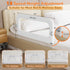 32" Bed Guard Rail for Toddlers - Adjustable Heights & Folding up Portable Bed Railing for Baby - Toddler Bed Rails